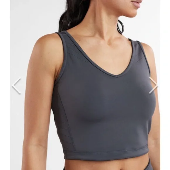 Title Nine Mad Dash Reversible Tank Top Black size S NWT - Picture 1 of 11